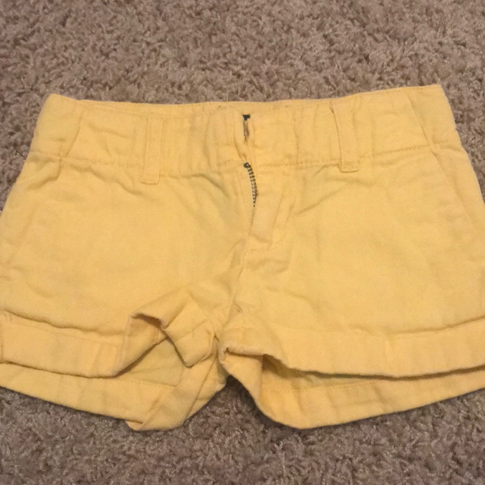 Ralph Lauren yellow shorts